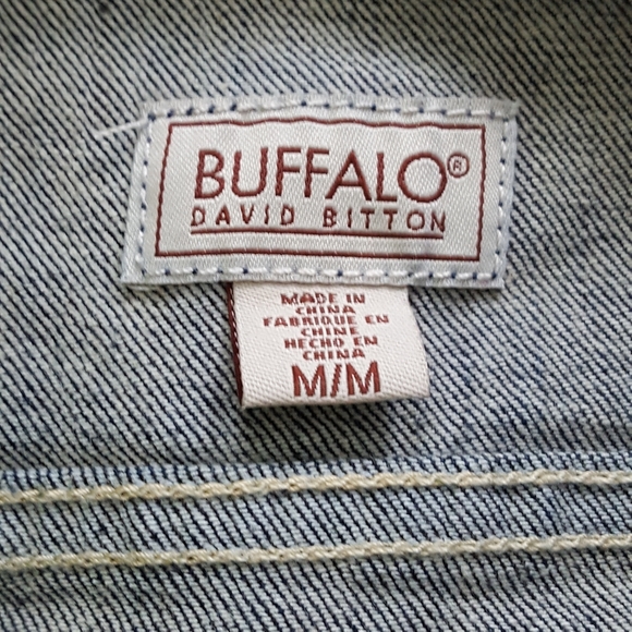 Buffalo David Bitton▪︎Girl's Jean Jacket NWOT 🦊 - Picture 5 of 6